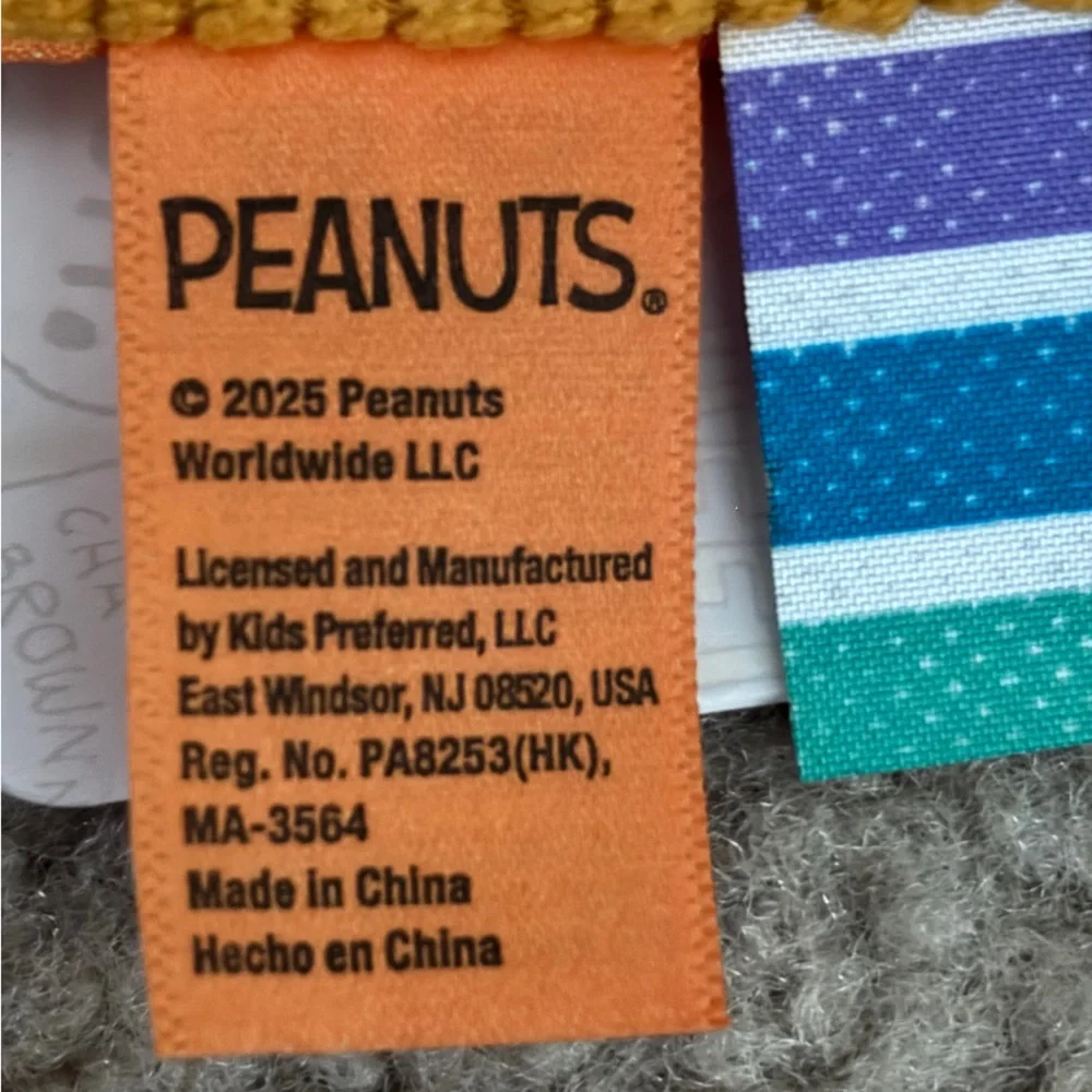 Peanuts Dog Toy Interactive Crinkle Halloween Comic Book w/ Squeakers New